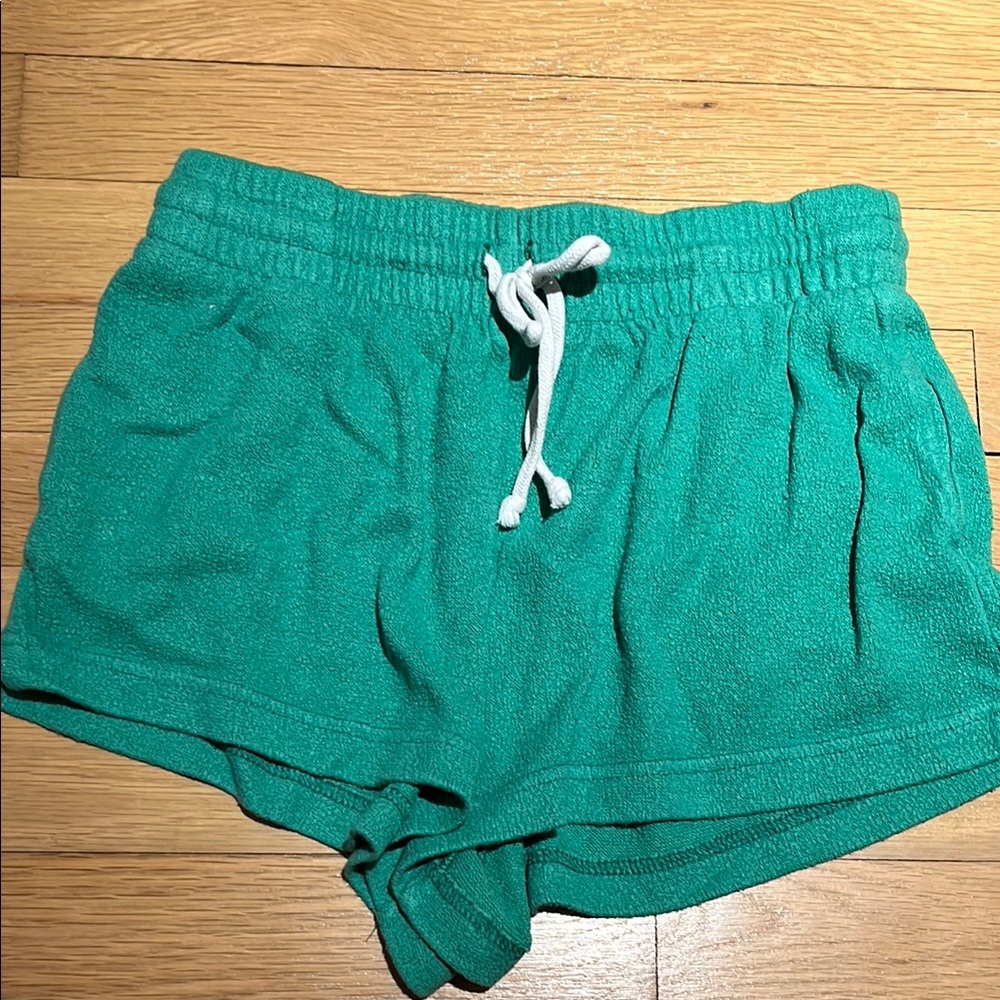 Women's Green Shorts
